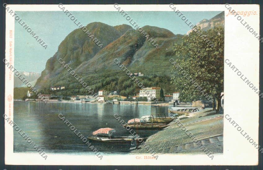 Como Menaggio Barca cartolina LQ2107 – fronte