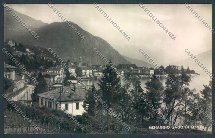 Como Menaggio ABRASA Foto cartolina LQ2110 – fronte