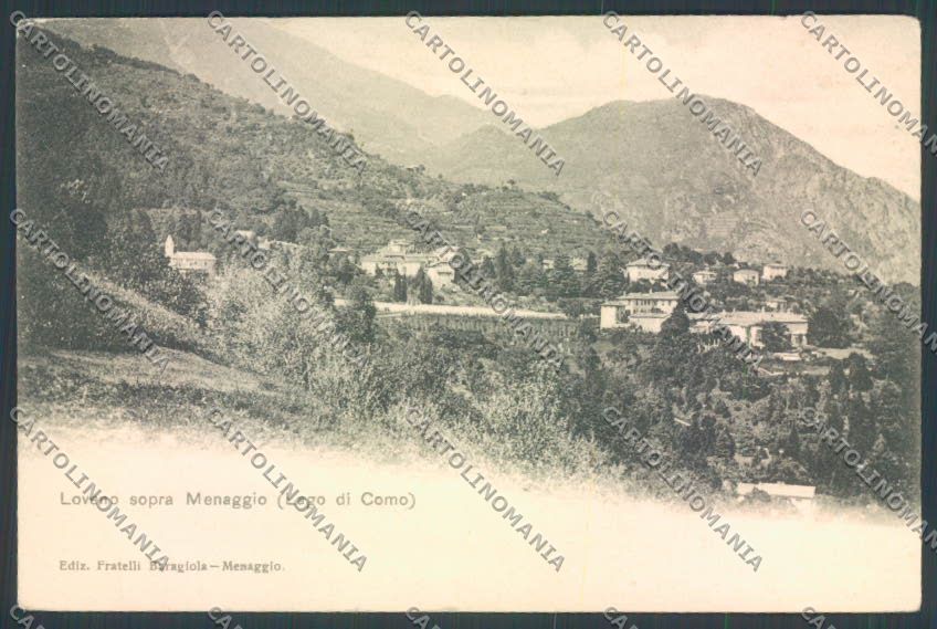 Como Menaggio STRAPPINI cartolina LQ2116 – fronte