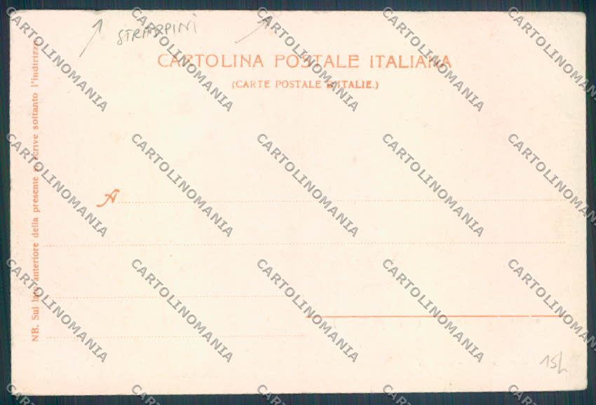 Como Menaggio STRAPPINI cartolina LQ2116 – retro