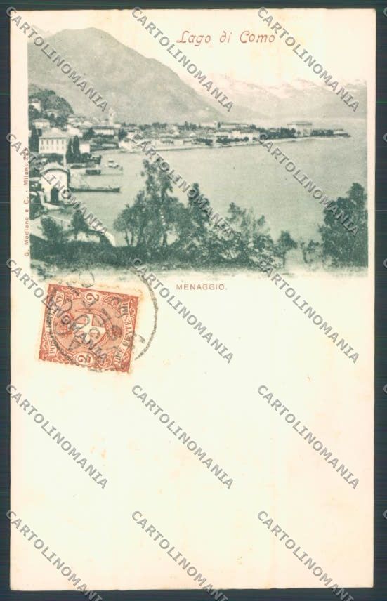 Como Menaggio cartolina LQ2117 – fronte