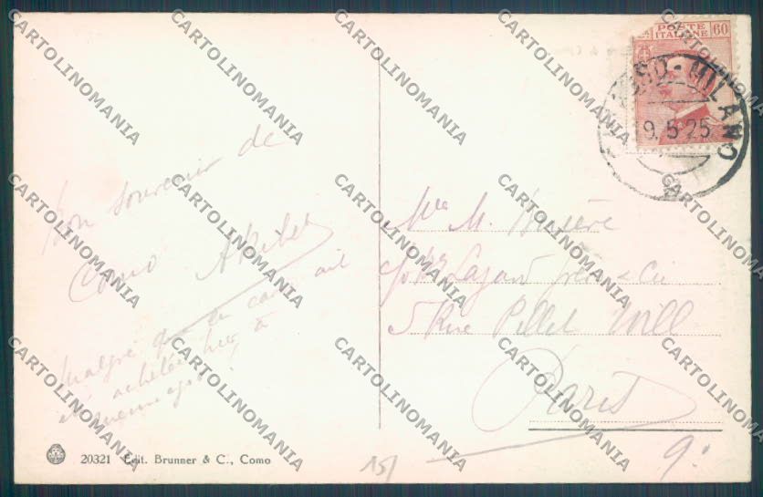 Como Menaggio cartolina LQ2119 – retro