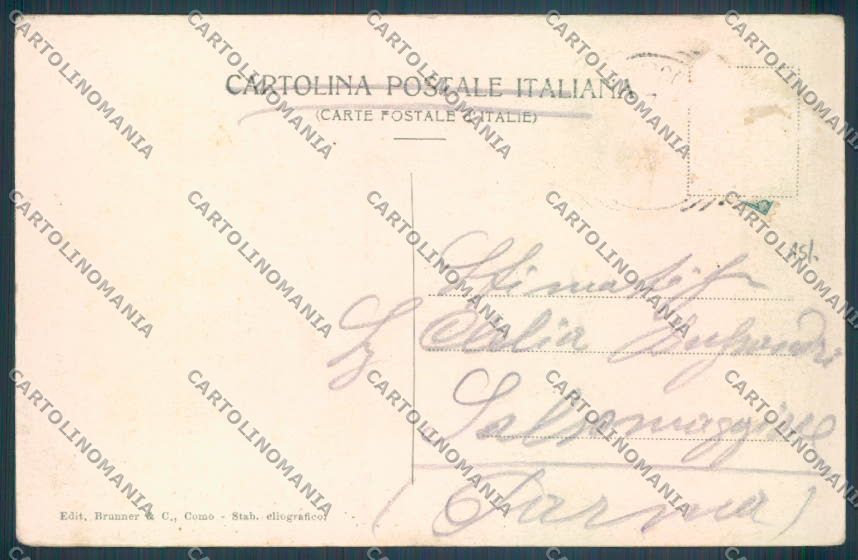 Como Menaggio cartolina LQ2120 – retro