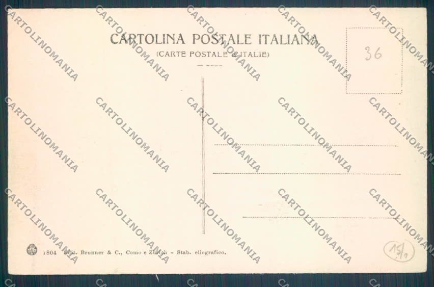 Como Menaggio Battello cartolina LQ2123 – retro