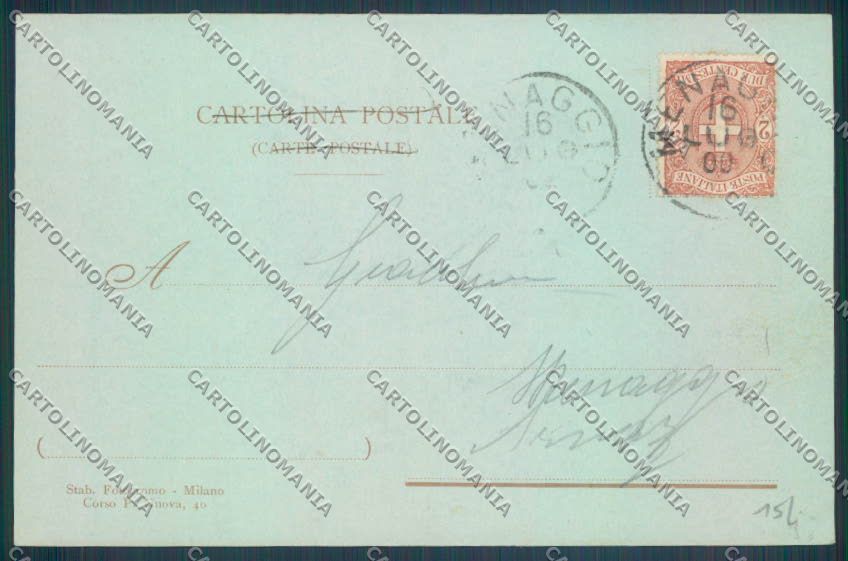 Como Menaggio cartolina LQ2128 – retro