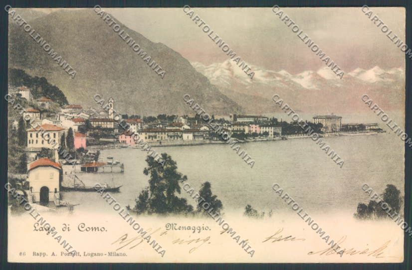 Como Menaggio cartolina LQ2134 – fronte