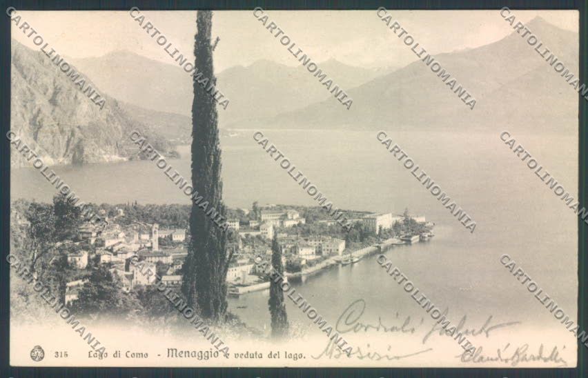 Como Menaggio cartolina LQ2139 – fronte