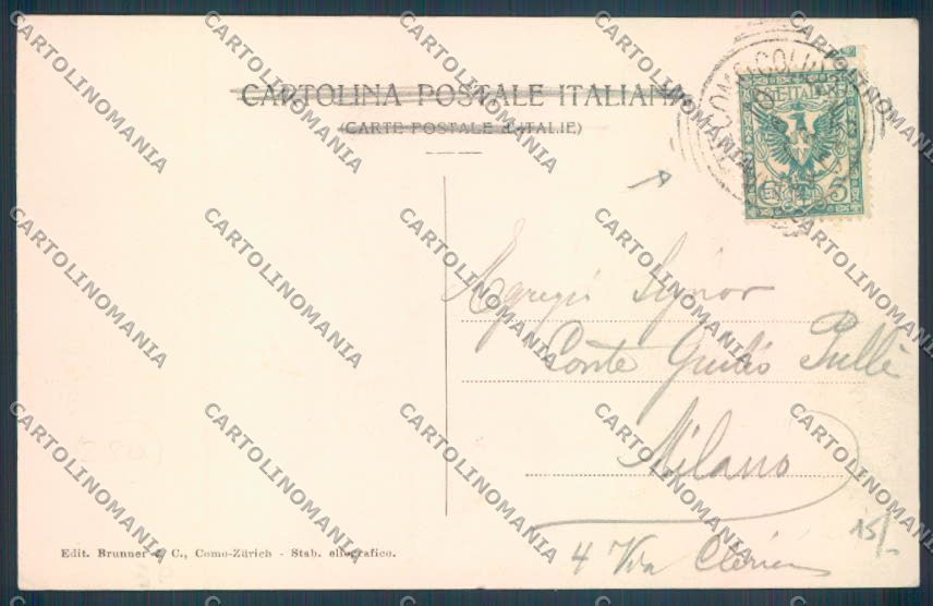 Como Menaggio cartolina LQ2139 – retro