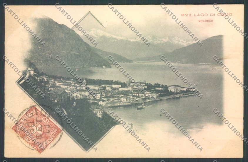 Como Menaggio cartolina LQ2140 – fronte
