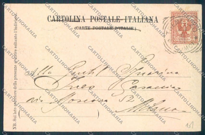 Como Menaggio Battello cartolina LQ2143 – retro