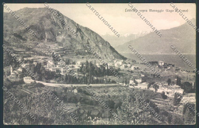 Como Menaggio PIEGHINA cartolina LQ2160 – fronte