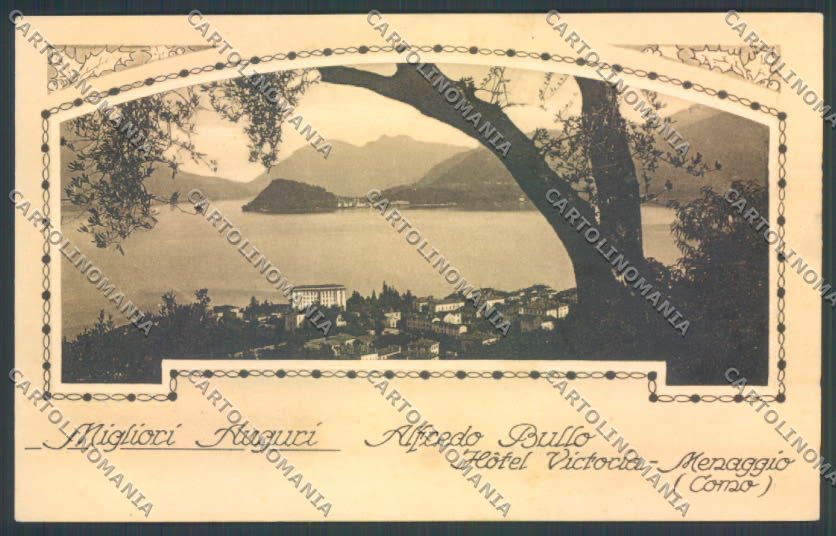 Como Menaggio Pubblicitaria cartolina LQ2162 – fronte