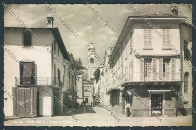 Como Menaggio Farmacia PIEGHINA Foto cartolina LQ2168 – fronte