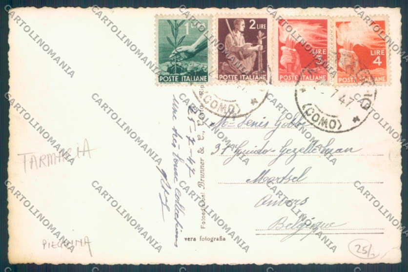 Como Menaggio Farmacia PIEGHINA Foto cartolina LQ2168 – retro