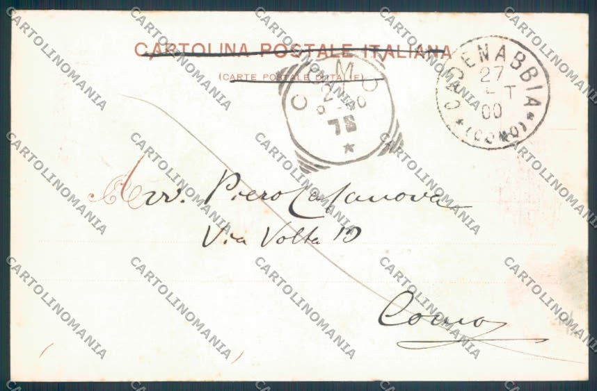 Como Cadenabbia cartolina LQ2170 – retro