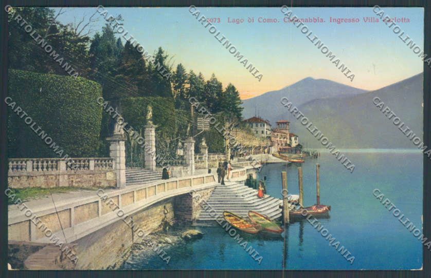 Como Cadenabbia Barca cartolina LQ2177 – fronte