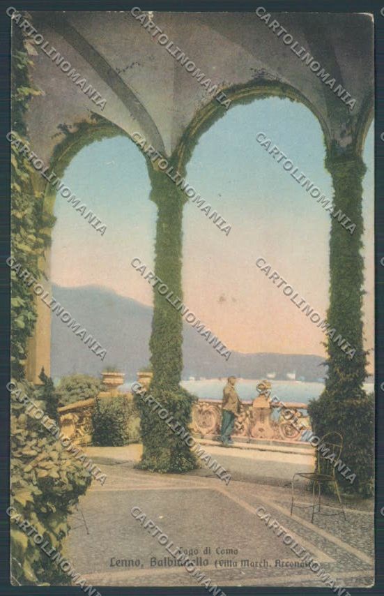 Como Cadenabbia STRAPPINO cartolina LQ2187 – fronte