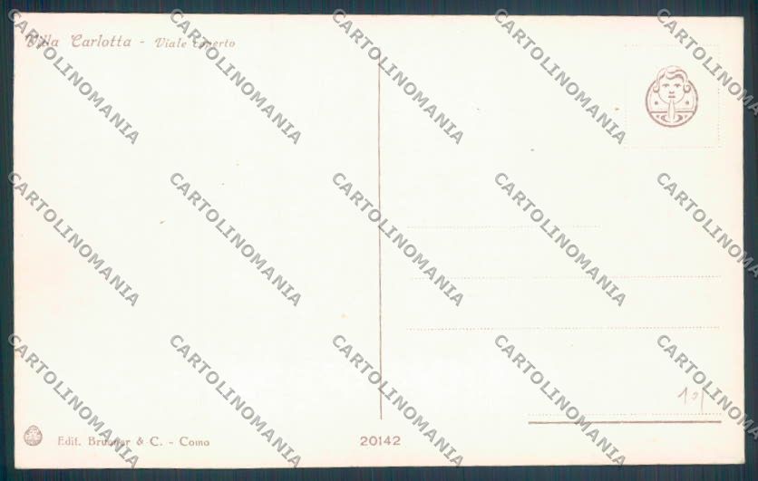 Como Cadenabbia cartolina LQ2188 – retro