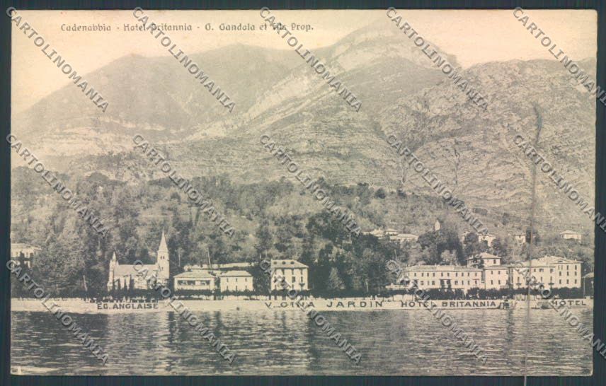 Como Cadenabbia cartolina LQ2203 – fronte
