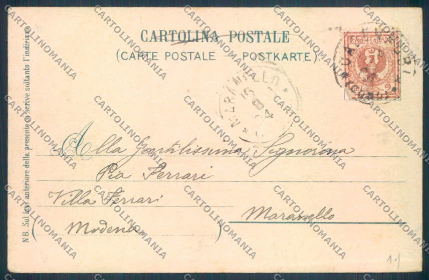 Como Cadenabbia cartolina LQ2204 – retro