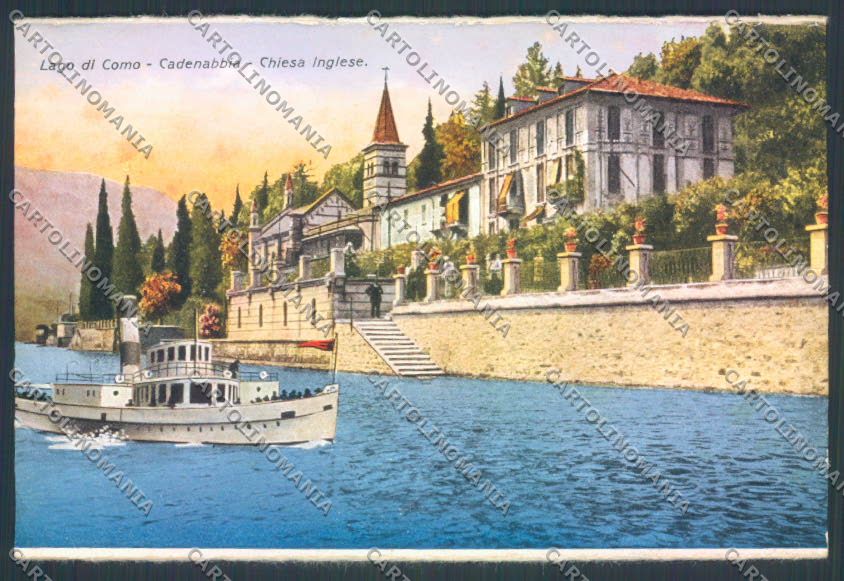 Como Cadenabbia Battello cartolina LQ2206 – fronte