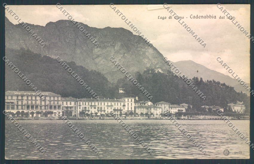 Como Cadenabbia STRAPPINI cartolina LQ2211 – fronte