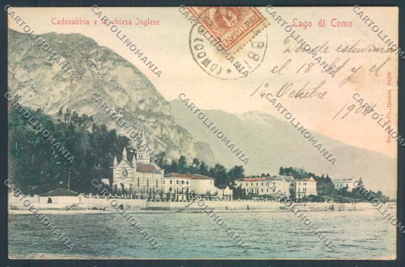Como Cadenabbia cartolina LQ2233 – fronte