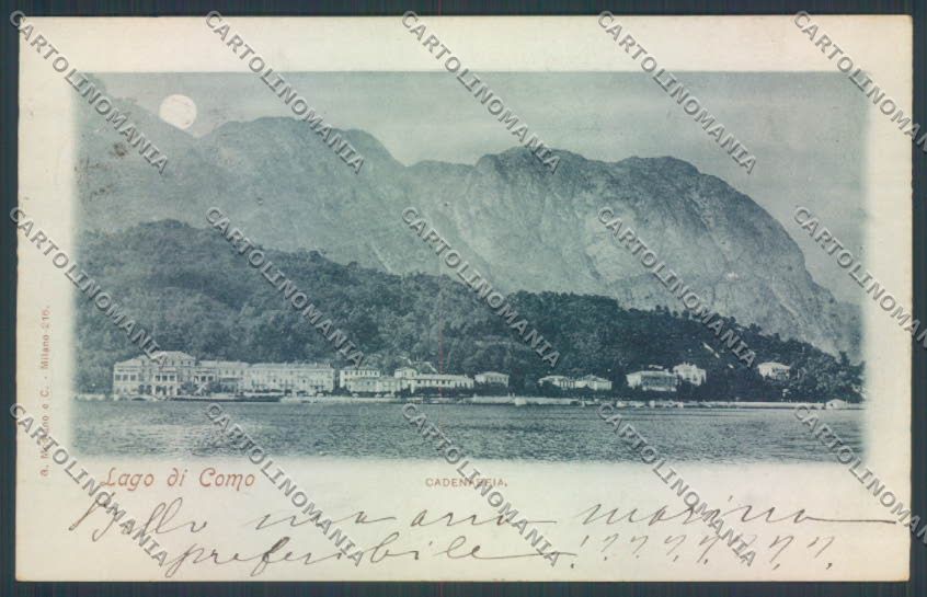 Como Cadenabbia cartolina LQ2235 – fronte