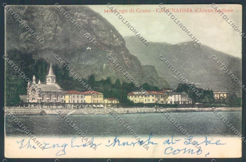 Como Cadenabbia cartolina LQ2238 – fronte