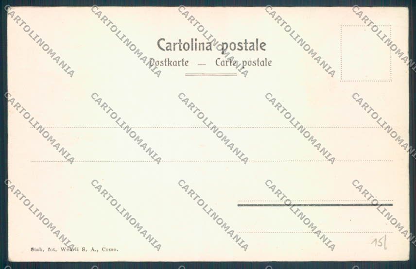 Como Cadenabbia Barca cartolina LQ2242 – retro