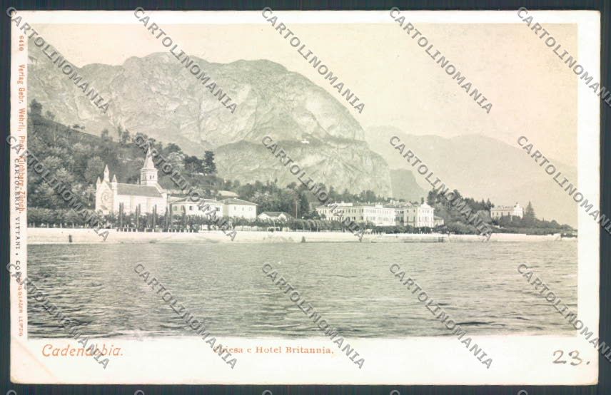 Como Cadenabbia cartolina LQ2243 – fronte