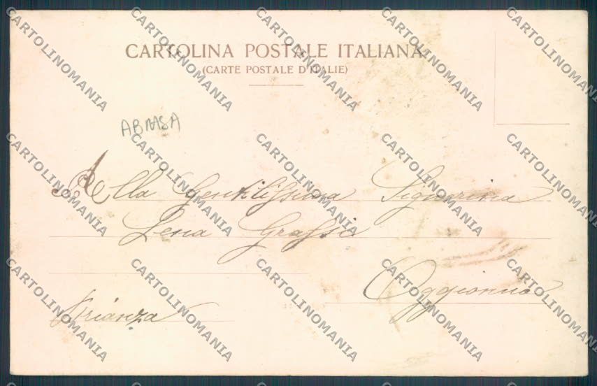 Como Cadenabbia Barca ABRASA cartolina LQ2245 – retro