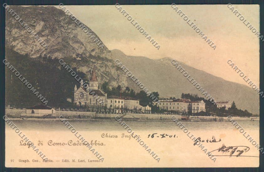 Como Cadenabbia cartolina LQ2261 – fronte