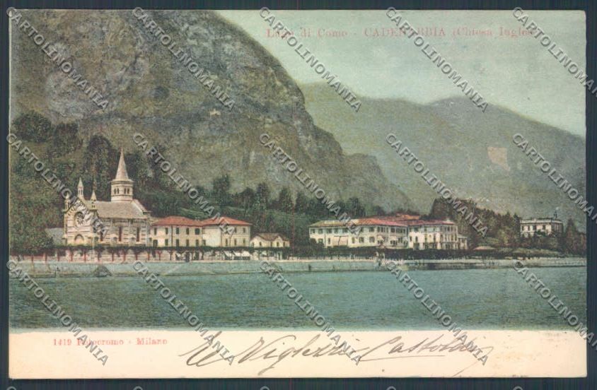 Como Cadenabbia cartolina LQ2265 – fronte