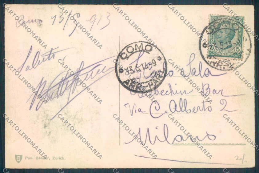 Como Cadenabbia cartolina LQ2271 – retro