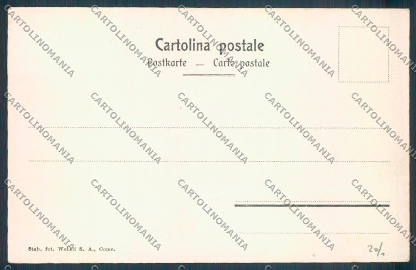 Como Cadenabbia Barca cartolina LQ2273 – retro
