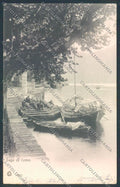 Como Cadenabbia Barca cartolina LQ2274 – fronte