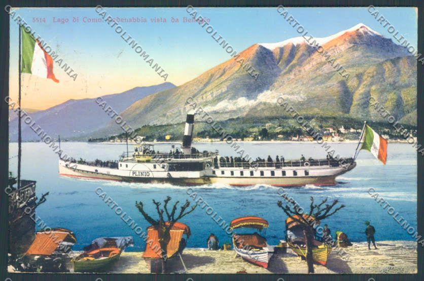 Como Cadenabbia Battello cartolina LQ2276 – fronte