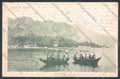 Como Cadenabbia Barca PIEGATA cartolina LQ2279 – fronte