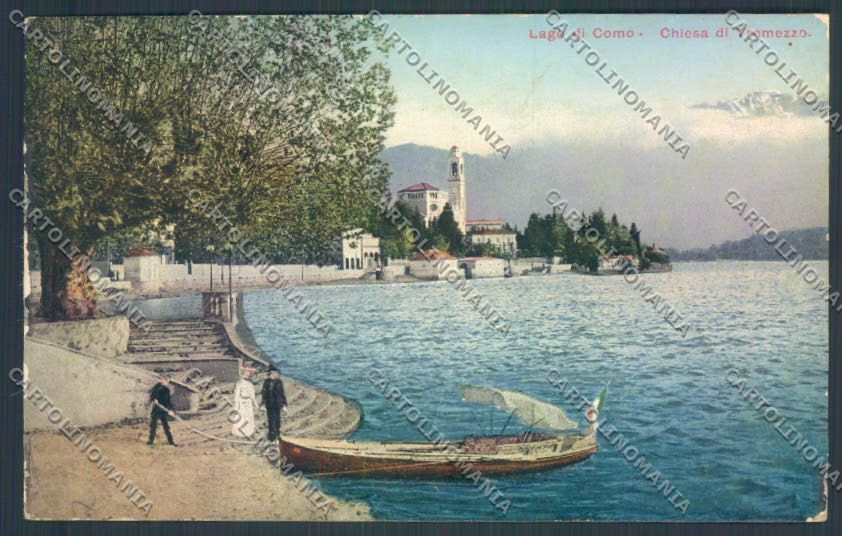 Como Tremezzo Barca cartolina LQ2284 – fronte