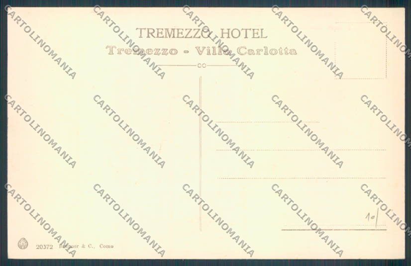 Como Tremezzo cartolina LQ2288 – retro