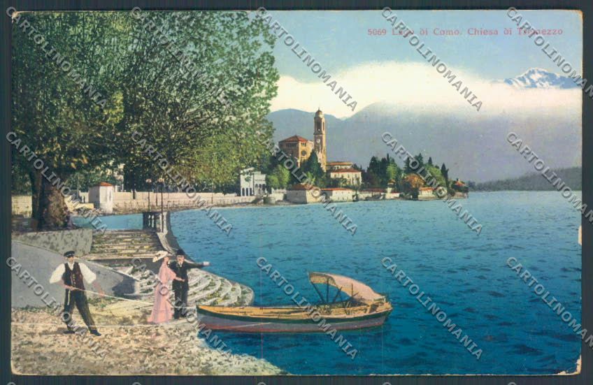 Como Tremezzo Barca cartolina LQ2290 – fronte
