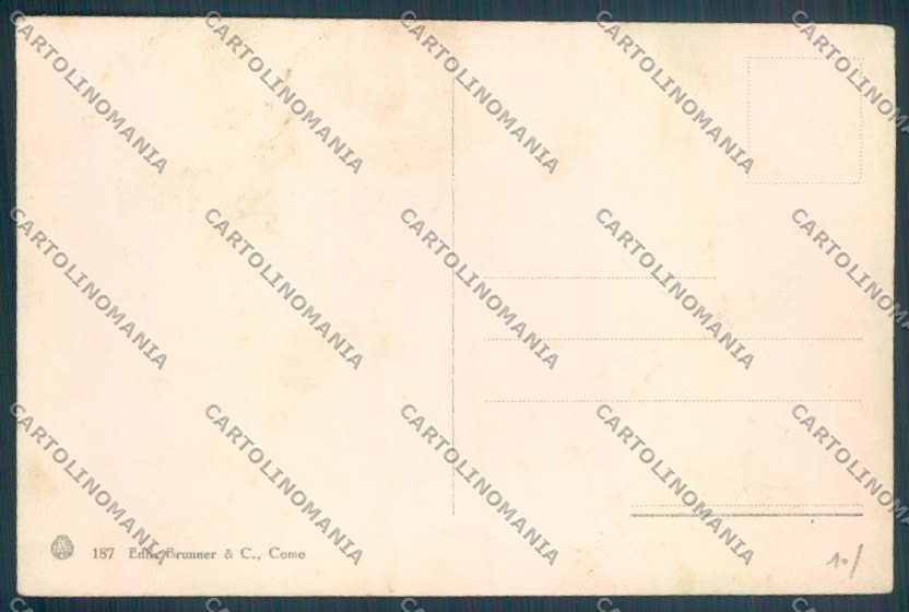 Como Tremezzo Barca cartolina LQ2291 – retro