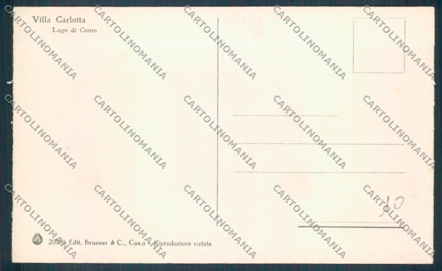 Como Tremezzo cartolina LQ2295 – retro