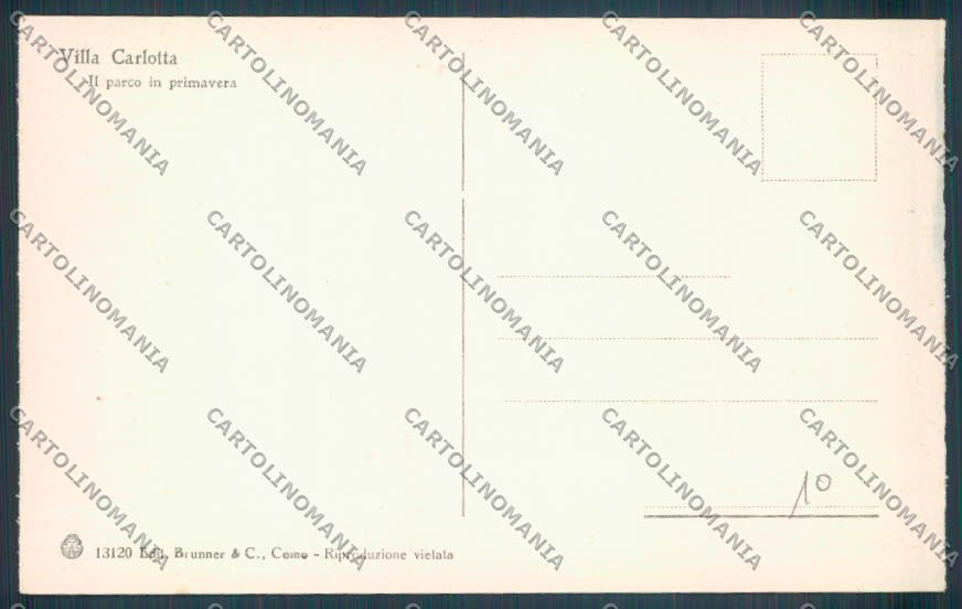 Como Tremezzo cartolina LQ2300 – retro