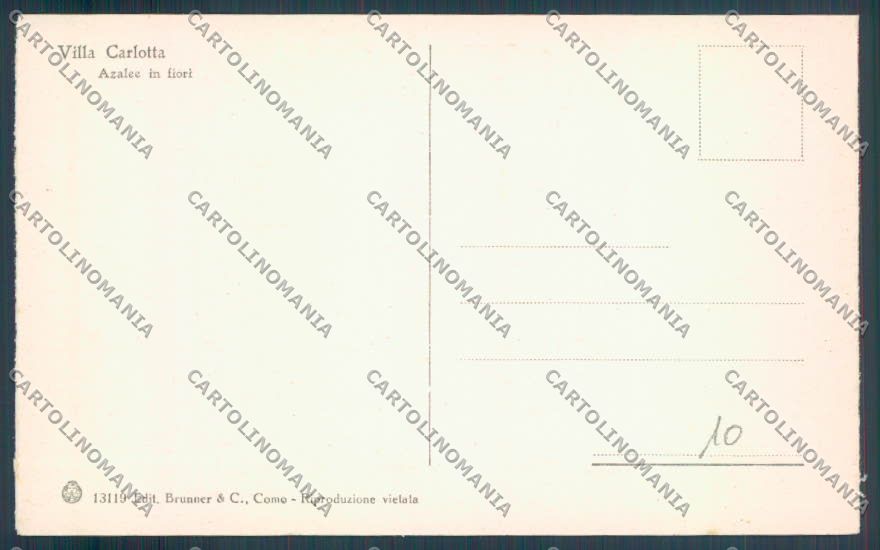 Como Tremezzo cartolina LQ2301 – retro