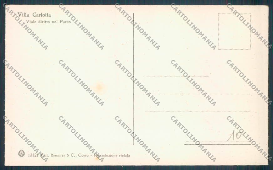 Como Tremezzo cartolina LQ2303 – retro