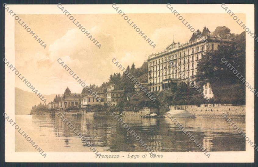 Como Tremezzo cartolina LQ2314 – fronte