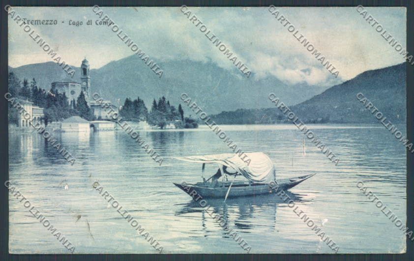 Como Tremezzo ABRASA cartolina LQ2316 – fronte