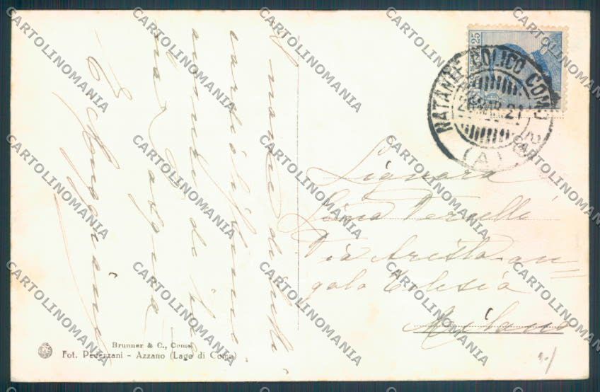 Como Tremezzo cartolina LQ2323 – retro